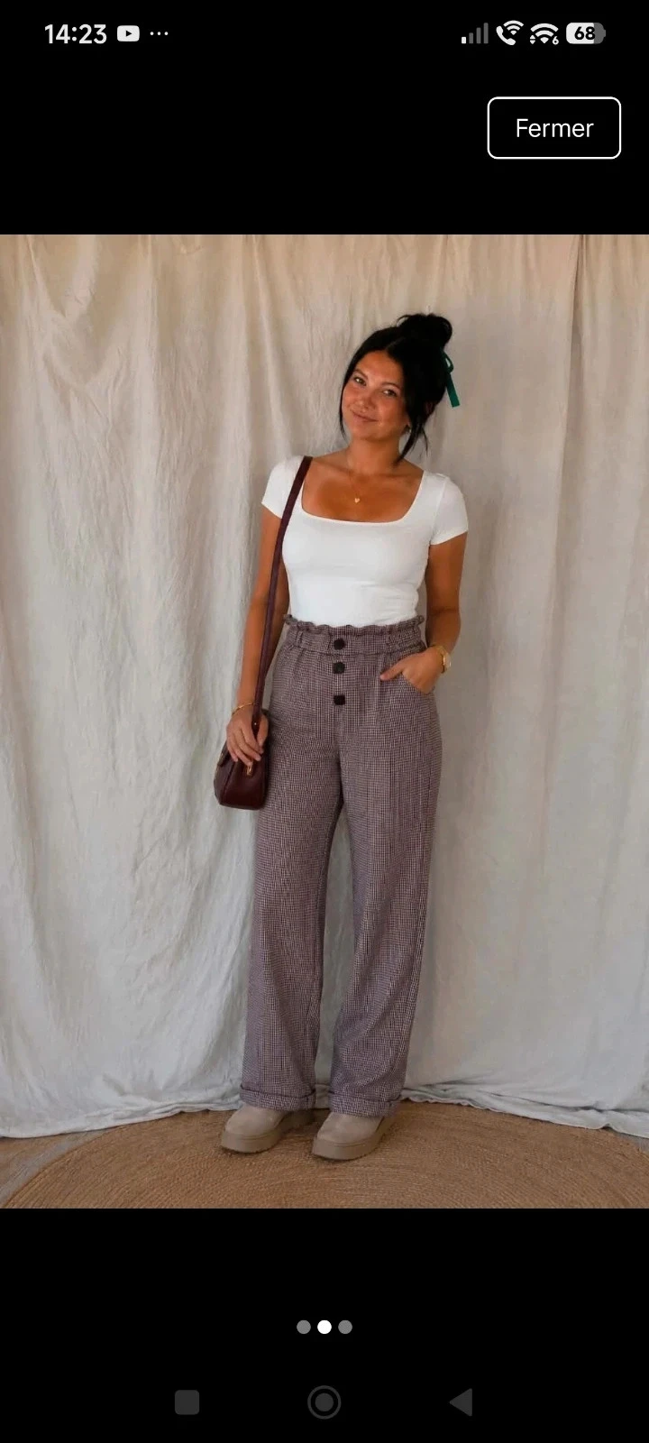 Pantalon habillé taille M